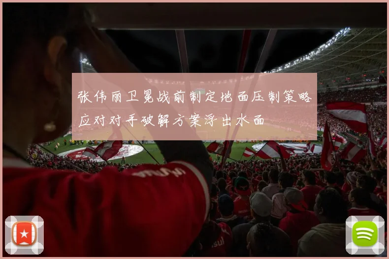 张伟丽卫冕战前制定地面压制策略应对对手破解方案浮出水面
