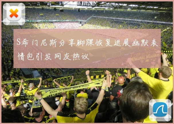S希门尼斯分享脚踝恢复进展幽默表情包引发网友热议